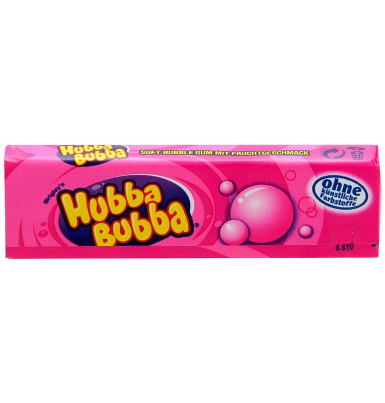 Hubba Bubba Fancy Fruit 35gr, 360stk pr kartong