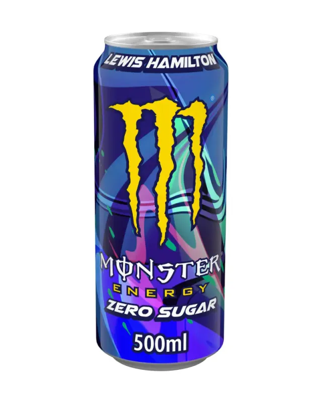 Monster Lewis Hamilton Zero 500ml ekskl. pant. 24stk pr kartong