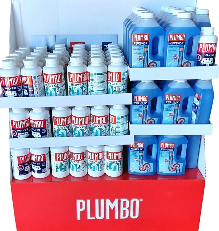 Plumbo display à 128stk